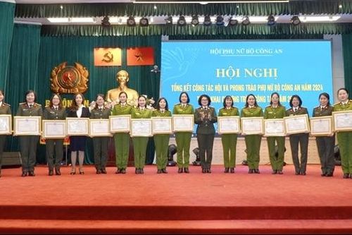 Hội phụ nữ Bộ Công an tập trung hoàn thành 8 nhiệm vụ trọng tâm