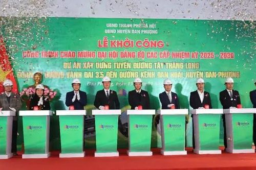 Đường Tây Thăng Long - tuyến giao thông quan trọng của Đan Phượng
