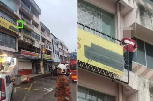 Giải cứu thanh niên có ý định nhảy lầu, giật mình khi biết người này là tội phạm truy nã