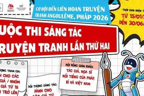 Tiếp tục tìm kiếm tài năng sáng tác truyện tranh Việt Nam