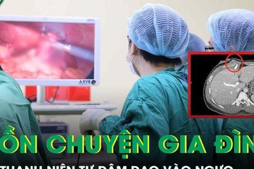 Buồn chuyện gia đình, nam thanh niên tự dùng dao đâm thủng gan, gây sốc mất máu nguy kịch