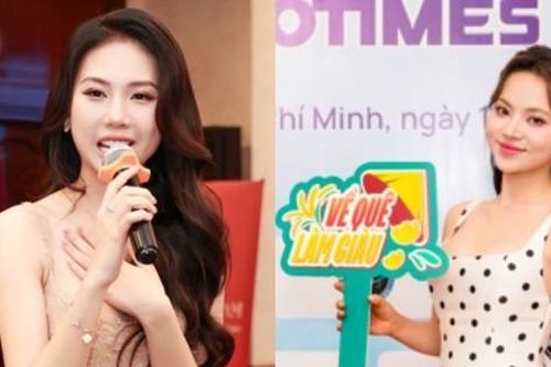 Hoa hậu Bùi Quỳnh Hoa, ca sĩ Ngô Lan Hương 'Về quê làm giàu'