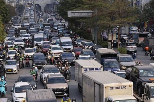 'Nghẹt thở' vì kẹt xe