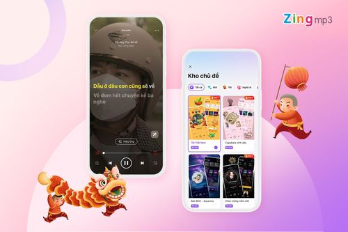 Ứng dụng AI, Zing MP3 ra mắt tính năng 'hát theo' đón xuân Ất Tỵ