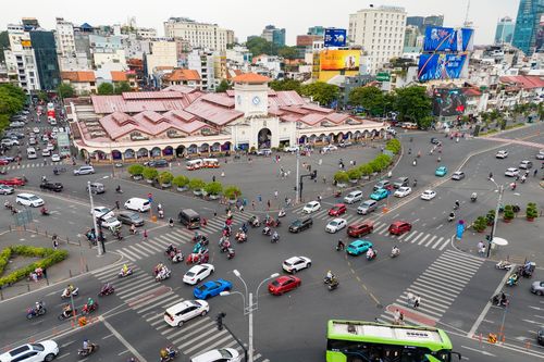 TP.HCM dự kiến làm quảng trường trước chợ Bến Thành từ ngày 30/4