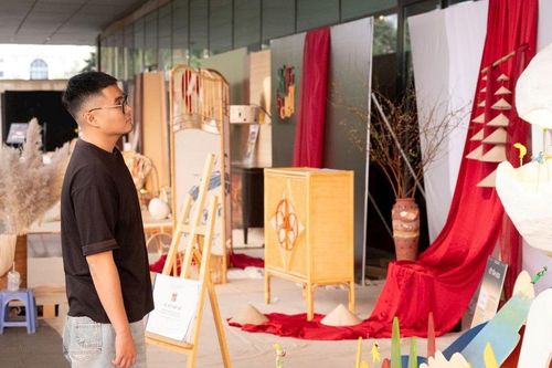 Huyện Phú Xuyên triển lãm 'Sáng tạo trẻ trên chất liệu làng nghề Phú Xuyên'