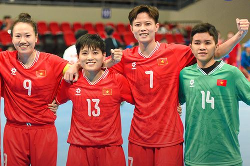 Vòng loại futsal nữ châu Á 2025: Việt Nam thắng Myanmar 5-1