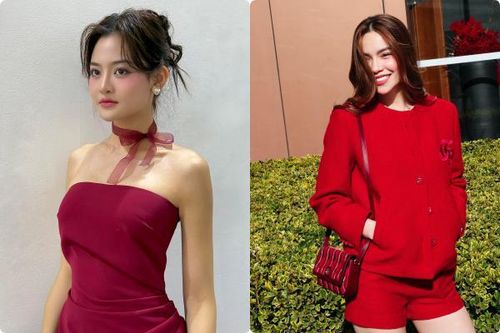 Thùy Anh gợi cảm với váy cúp ngực, Hồ Ngọc Hà diện sắc đỏ