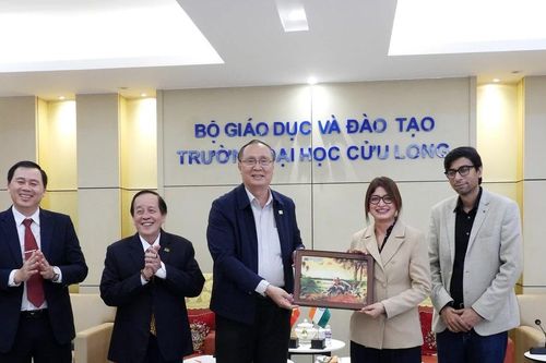 Trường ĐH Cửu Long hợp tác với đối tác Ấn Độ về giáo dục và công nghệ
