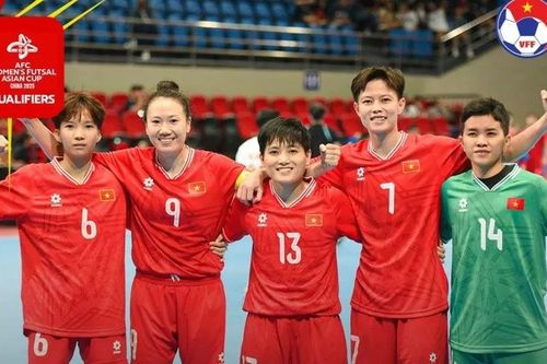 Vòng loại futsal nữ châu Á 2025: Đội tuyển nữ Việt Nam thắng đậm Myanmar