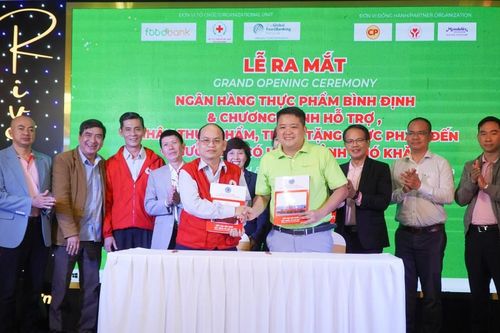 Bình Định ra mắt Ngân hàng Thực phẩm hỗ trợ người dân gặp khó khăn