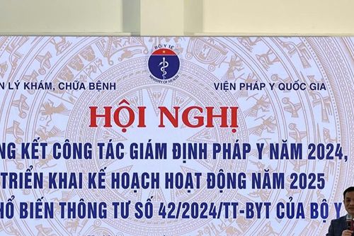 Tổng kết công tác giám định pháp y năm 2024: Nhân lực vẫn là vấn đề nổi cộm