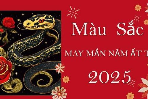 Màu sắc mang lại may mắn trong năm Ất Tỵ 2025