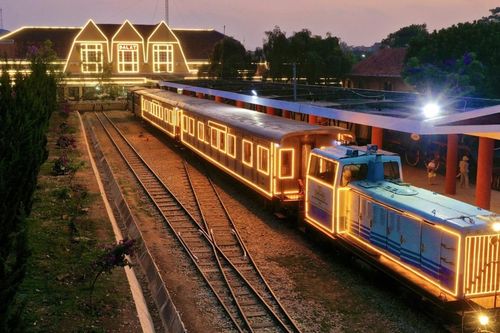 Ga xe lửa cổ Đà Lạt - điểm đến hấp dẫn dịp Tết Ất Tỵ