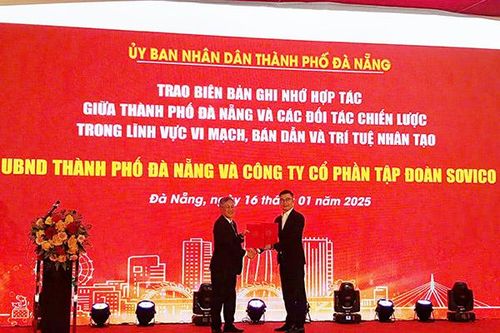 Đà Nẵng hợp tác vi mạch bán dẫn, trí tuệ nhân tạo với đối tác chiến lược
