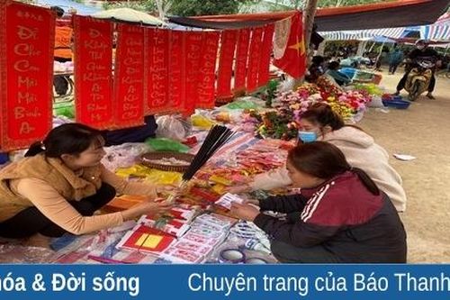 Bâng khuâng chợ tết...