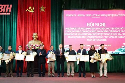 Bá Thước: Tiếp nhận hơn 7,8 tỷ đồng cuộc vận động xây dựng nhà ở cho hộ nghèo (đợt 2)