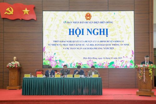 Điện Biên Đông triển khai nhiệm vụ phát triển kinh tế - xã hội, đảm bảo quốc phòng - an ninh năm 2025