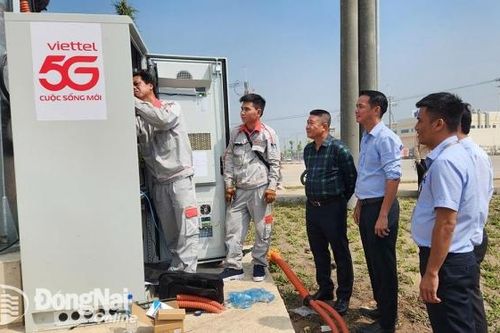 Phủ sóng 5G tại khu công nghiệp Công nghệ cao Long Thành