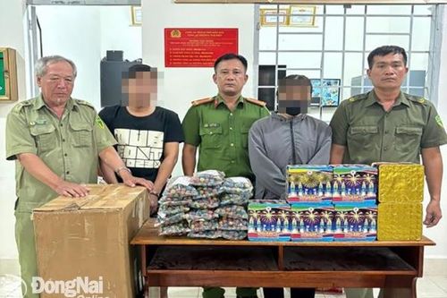 Phát hiện 2 đối tượng mua bán pháo lậu tại phường Tam Hiệp