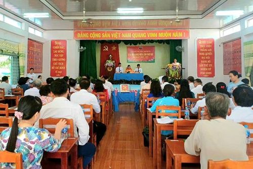 Chi bộ ấp Tân Thuận B tổ chức Đại hội điểm thành công tốt đẹp