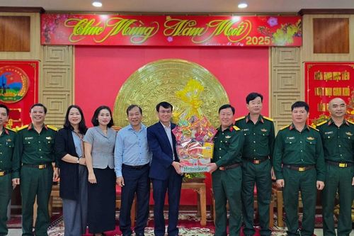 Bí thư Thành ủy Pleiku thăm, chúc Tết các đơn vị Quân đội