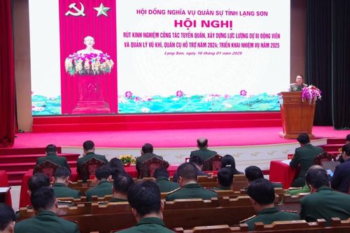 Triển khai công tác động viên, tuyển quân năm 2025