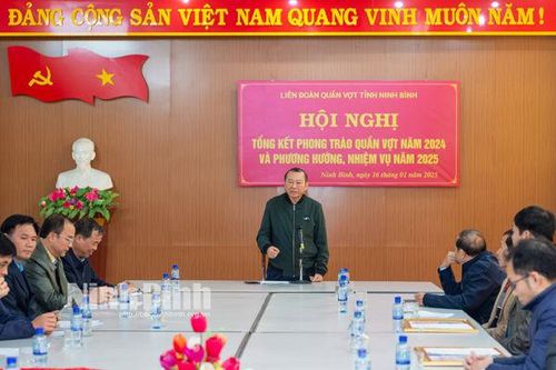 Liên đoàn Quần vợt tỉnh triển khai nhiệm vụ năm 2025