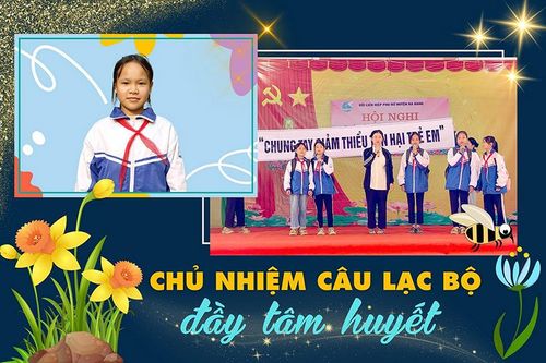 Chủ nhiệm câu lạc bộ đầy tâm huyết