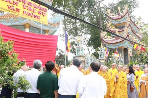 Đồng Tháp: Chính thức dời trụ sở Ban Trị sự GHPGVN tỉnh, bổ nhiệm trụ trì chùa Hòa Long