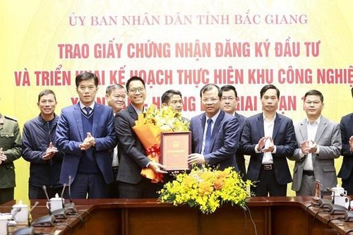 Bắc Giang: Đảm bảo tiến độ giai đoạn 1 Khu công nghiệp Xuân Cẩm – Hương Lâm