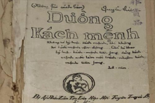 Trưng bày Bảo vật quốc gia 'Đường kách mệnh'