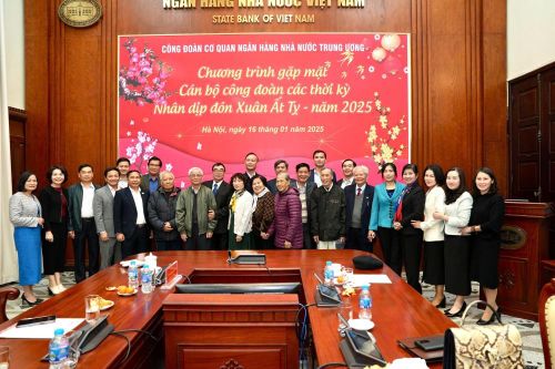 Công đoàn Cơ quan NHNN Trung ương gặp mặt, chúc Tết cán bộ, đoàn viên, người lao động