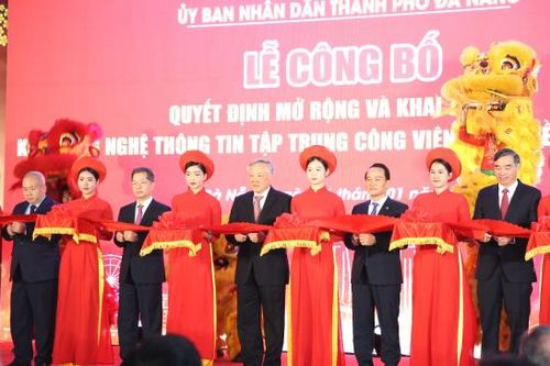 Khai trương Khu công nghệ thông tin tập trung Công viên phần mềm Đà Nẵng số 2