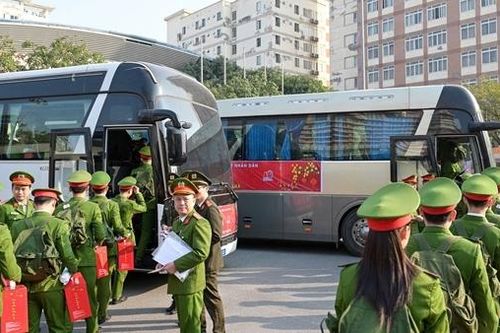 Học viện CSND tổ chức chương trình 'Chuyến xe về quê ăn Tết' năm 2025