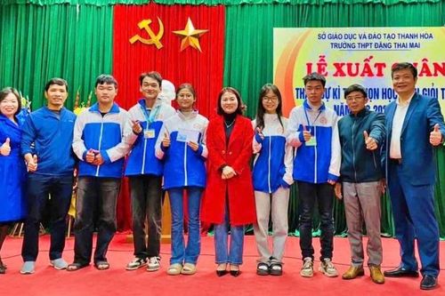 Trường Trung học phổ thông Đặng Thai Mai, Thanh Hóa xây dựng trường học hạnh phúc