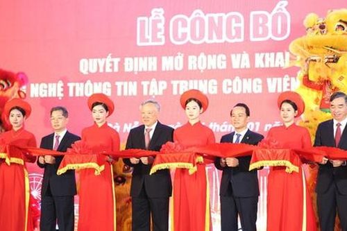 Khai trương Khu công nghệ thông tin tập trung Công viên phần mềm Đà Nẵng số 2
