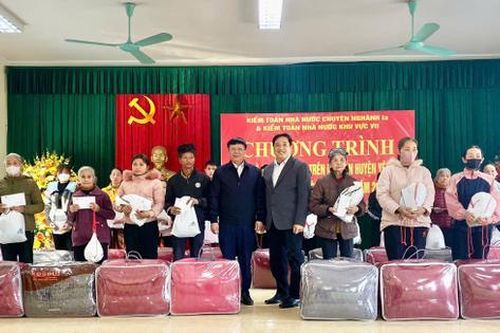 Kiểm toán nhà nước chuyên ngành Ia và Kiểm toán nhà nước khu vực VII: Lan tỏa yêu thương nhân dịp Tết Nguyên đán Ất Tỵ