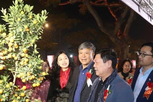 Quận Hoàng Mai khai mạc chợ hoa Xuân Ất Tỵ năm 2025