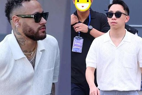 Con trai tỷ phú Phạm Nhật Vượng 'đụng' áo giá hơn 42 triệu giống hệt cầu thủ Neymar