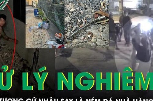 Xử lý 2 đối tượng nhậu say chửi bới, ném đá nhà hàng xóm
