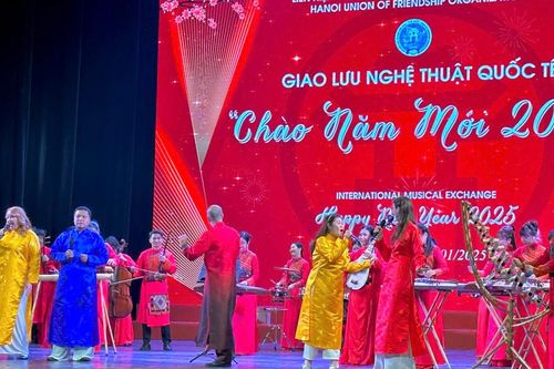 Chương trình Giao lưu nghệ thuật quốc tế 'Chào năm mới 2025'