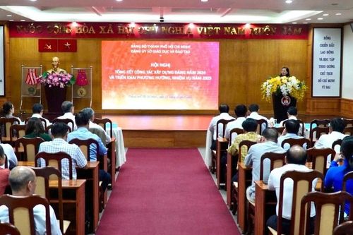 Chuẩn bị tốt nhất cho Đại hội Đảng bộ Sở GD-ĐT TPHCM nhiệm kỳ 2025-2030 sau sắp xếp