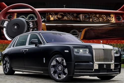 Rolls-Royce Phantom siêu sang 'rồng vàng bay phấp phới' năm Ất Tỵ