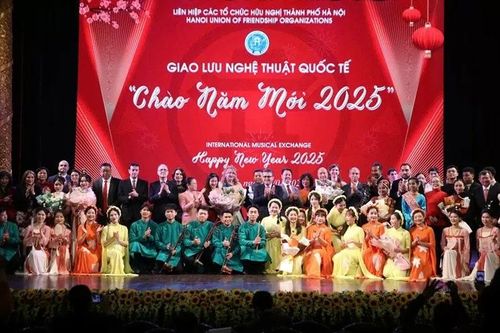 Giao lưu 'Chào Năm mới 2025': Gắn kết tình hữu nghị quốc tế, sát cánh cùng Việt Nam trong kỷ nguyên vươn mình