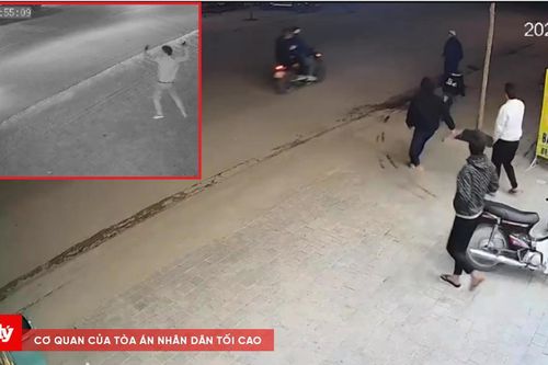 Nhóm thanh niên mang kiếm, vỏ chai bia gây sự với người đi đường