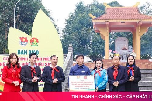 Bàn giao công trình tôn tạo khu chứng tích chiến tranh ở Hà Tĩnh