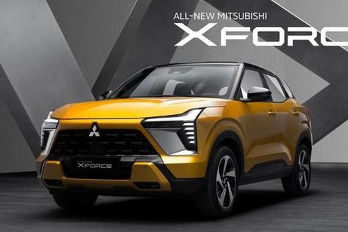 Mitsubishi XForce 2025 hybrid lộ diện