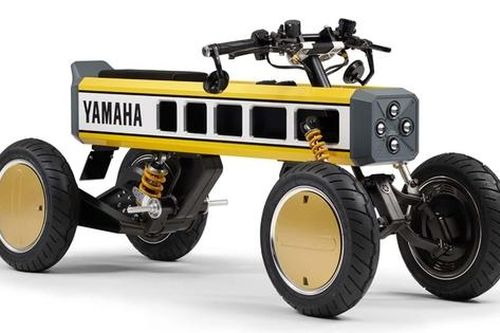 Xe điện bốn bánh hình cục pin của Yamaha