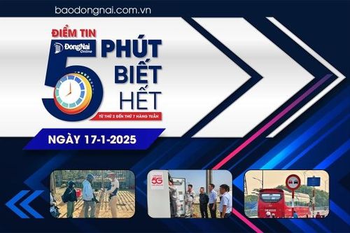 Điểm tin '5 phút biết hết' sáng 17-1: Hơn 16 ngàn trường hợp vi phạm sau 1 tháng ra quân cao điểm bảo đảm an toàn giao thông